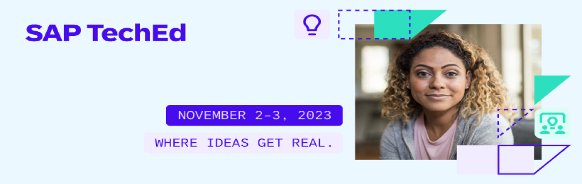 Book Online Tickets for SAP TechED 2023, Bangalore. The SAP TechEd event brings together developers, practitioners, enterprise architects, and global IT leaders. Joined by SAP experts and partners, they\'ll unite to explore innovations in app development tools, generative AI, clean core for cloud ERP,