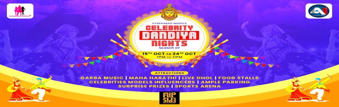 Book Online Tickets for Celebrity Dandiya Nights at Flipside , Hyderabad. &nbsp;Bringing you Mind-blowing Navratri experience Today with Celebrity Dandiya Nights at Flipside Adventure park, Financial District, Gachibowli,Hyderabad
&nbsp;
15th Oct-24th Oct
7PM onwords
&nbsp;
Attractions.
Live Music | Live Dj & Dhol | Au