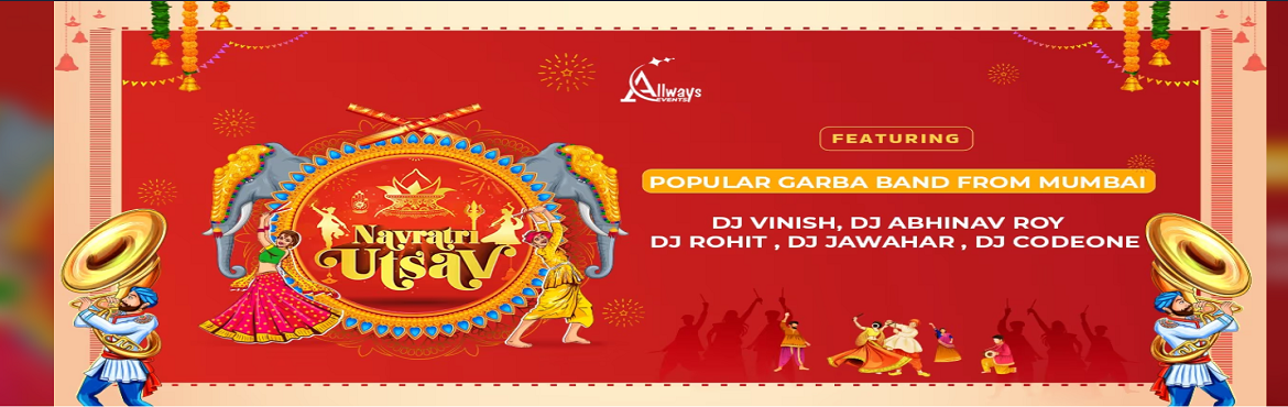Book Online Tickets for HYDERABAD BIGGEST NAVRATRI UTSAV 2023, Hyderabad.  
Navratri Utsav 2023 - Vol 8. Get ready to groove and celebrate the vibrant Navratri Festival unquestionably this is going to be a memorable celebration of culture, Music , Dance and devotion get ready to immerse yourself in the vibrant atmosph