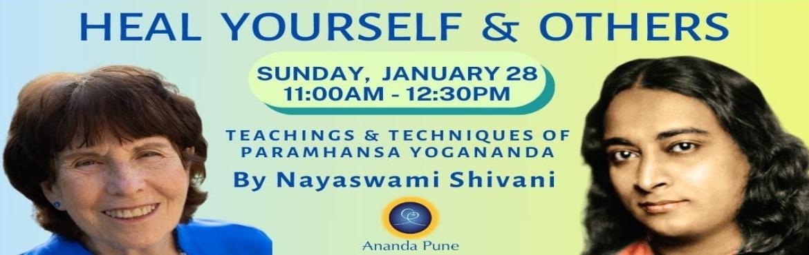 Book Online Tickets for Healing with Life Force with Nayaswami S, Pune. &nbsp;Shivani is a disciple of Paramhansa Yogananda and student of Swami Kriyananda since 1969. She is pioneer of the Ananda movements in the U.S. and Europe, where she co-founded the Yogananda Academy of Europe. She travels widely through Europe and