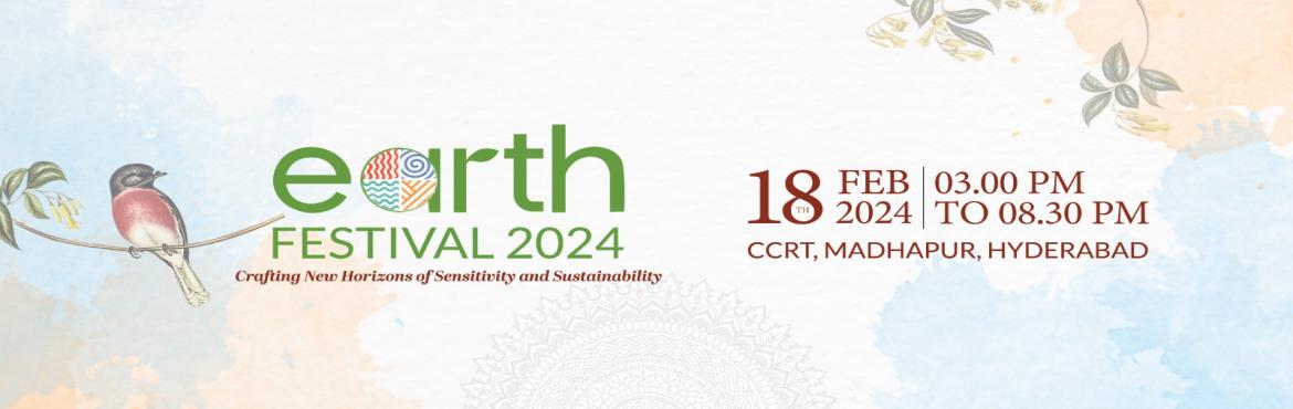 Book Online Tickets for EARTH FESTIVAL 2024 , Hyderabad. Dear Guest,
&nbsp;Thank you for registering for the Naimisam Earth Festival organized by the J Krishnamurti Centre, Hyderabad.&nbsp; We along with our partners from diverse social, cultural, and environmental backgrounds thank you for your keen inter