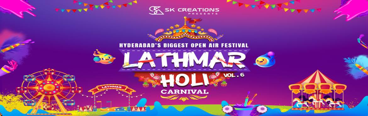 Book Online Tickets for LATHMAR HOLI VOL 6.0 (Biggest Open Air H, Hyderabad. &nbsp;
After Five successful event with lots of memories, we are back with Season 6&nbsp;\'LATHMAR HOLI VOL 6.0\'.
&nbsp;
HYDERABAD\'S Biggest Open Air Holi Festival at&nbsp;Clod Dining, Hitech City, Madhapur, Hyderabad.
&nbsp;
No Stress, No Boundari