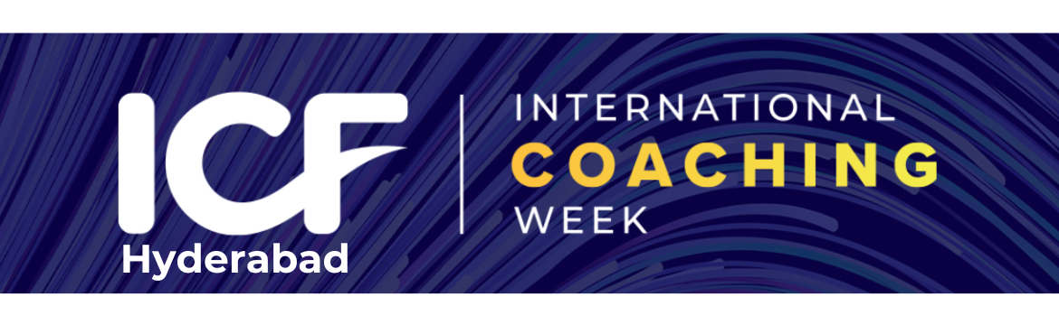 Book Online Tickets for ICF Hyderabad Coaching Conference - ICW , Hyderabad. 
International Coaching Week (ICW) is a weeklong global celebration of the power and impact of professional coaching.&nbsp;The ICF Hyderabad Chapter celebrates this through the ICW Conference on 18th May 2024 by bringing together professional coa