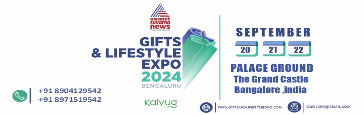 Book Online Tickets for GIFTS AND LIFESTYLE EXPO 2024, Bangalore. We are delighted to announce that Asianet Suvarna News, in collaboration with Kalyug Media, is organizing India\'s Largest GIFTS & LIFESTYLE EXPO 2024 at the prestigious Grand Castle, PALACE GROUND, GATE No.6, Bengaluru, Karnataka.
&nbsp;We cordi