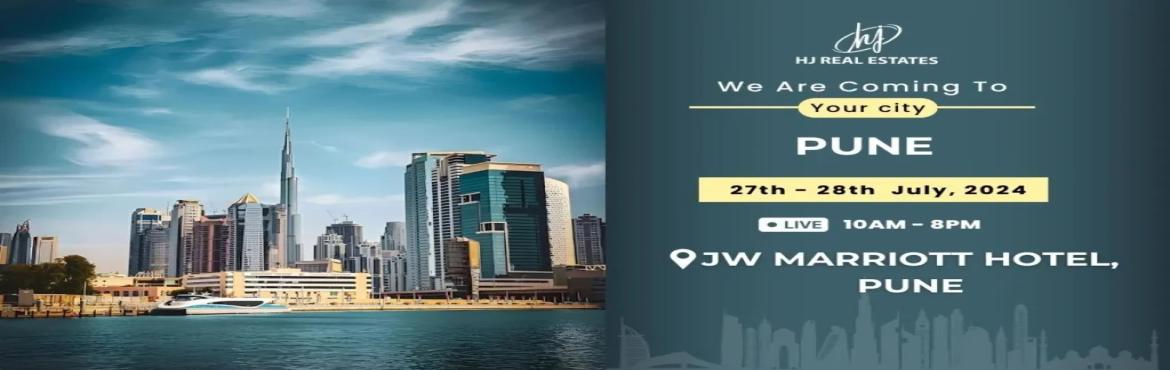 Book Online Tickets for Upcoming Dubai Real Estate Event in Pune, Pune. &nbsp;On July 27, 2024, get together with top real estate professionals in Dubai for one-on-one counselling. Get access to exclusive deals that are only offered at this event and learn about the best living and investment opportunities in the United 