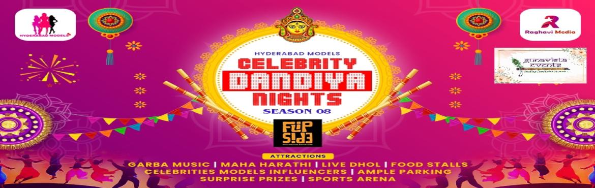 Book Online Tickets for Celebrity Dandiya Nights Season 8 at Fli, Hyderabad. &nbsp;Join us for the nights of festive fun at our Hyderabad Models **Celebrity Dandiya Nights**! Dance to traditional Garba and Dandiya beats, dressed in your best, and celebrate with live music, delicious food, and exciting competitions.
Bring your