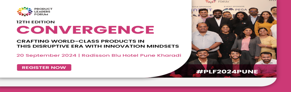 Book Online Tickets for PRODUCT LEADERS CONFERENCE PUNE 2024, Pune. After a series of standout editions, Product Leaders Forum (PLF) is back with the highly anticipated 12th edition of Convergence 2024! Taking place on September 20, 2024, at Radisson Blu, Kharadi, Pune, this conference is designed for networking with
