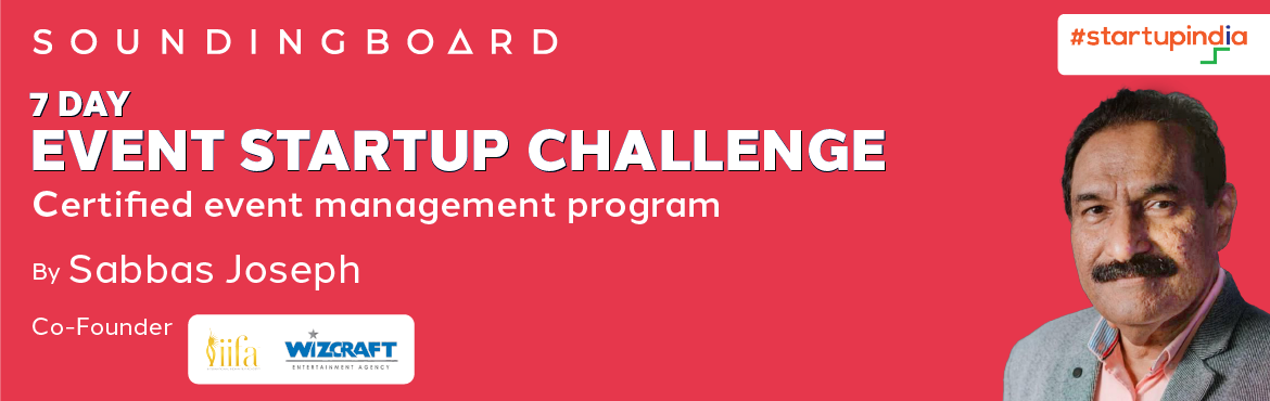 Book Online Tickets for 7 Day Event Startup Challenge, . &nbsp;In just 7 days, gain the skills, insights, and connections needed to launch or enhance your event management journey. Perfect for both newcomers and pros, this challenge delivers real-world guidance from one of the founding fathers of the event