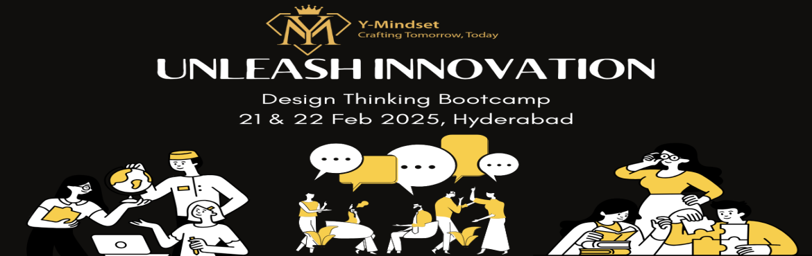 Book Online Tickets for Unleash Innovation:Design Thinking Bootc, Hyderabad. Get ready to unlock your potential for creative problem-solving with our two-day residential Design Thinking Bootcamp!
Immerse yourself in a hands-on learning experience where you\'ll master the art of innovation, collaborate with like-minded individ