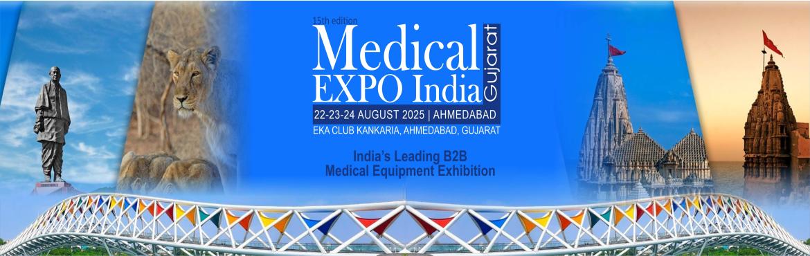 Book Online Tickets for 15th Medical Expo India 2025 | Ahmedabad, Ahmedabad.  15th Medical Expo India 2025 | Ahmedabad | GujaratThe 15th edition of Medical Expo India 2025 Ahmedabad Gujarat is scheduled from 22nd to 24th August 2025 in the heart of the city at EKA Club Kankaria Ahmedabad Gujarat. The state Gujarat with o