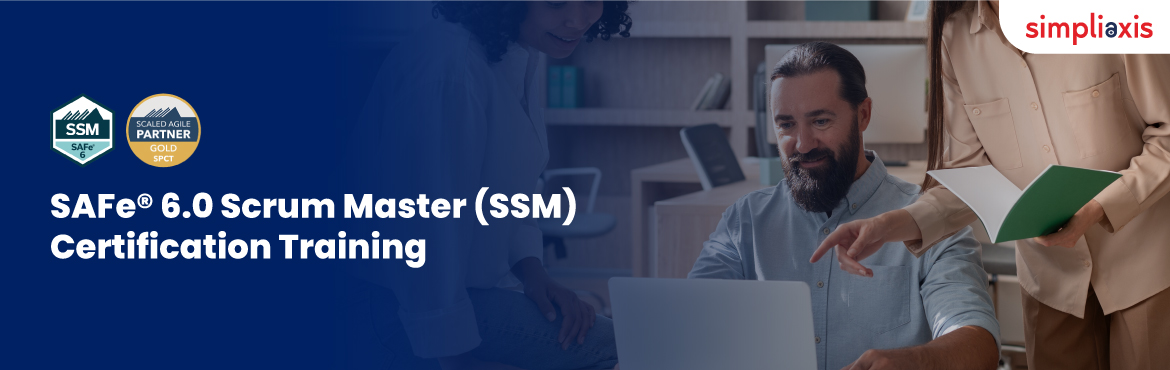 Book Online Tickets for SAFe 6.0 Scrum Master (SSM) Training on , .  

Event Information
Simpliaxis is Conducting Schedules for SAFe® 6.0 Scrum Master (SSM) Certification Training
2-day LIVE ONLINE;
 
 
INSTRUCTOR- Led workshop
Registration Link: https://www.simpliaxis.com/us/safe-scrum-master