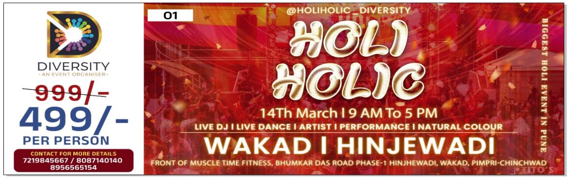 Book Online Tickets for Holi Holic 2025 The Ultimate Color Festi, Pune. 
Book Your Passes Today
https://www.instagram.com/reel/DHGDHIYtZRk/?igsh=b3I5ZmdkcHZhOWdrHoli Holic 2025 – Pune’s Biggest Holi Celebration!
Get ready for the most vibrant, energetic, and colorful Holi celebration in Pune! Holi Holic 2025 promises