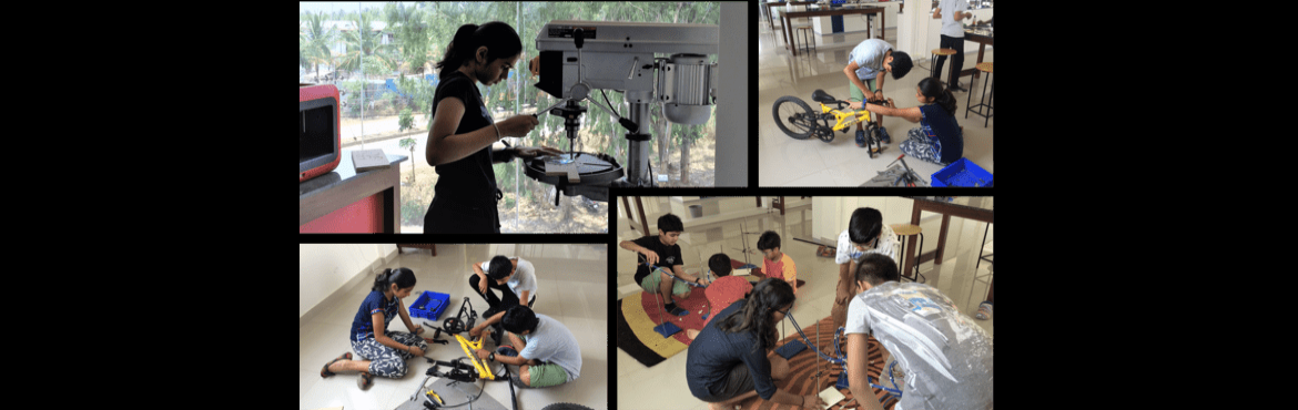 Book Online Tickets for TinkerTech: Concept to Build, Bengaluru.  
About The Event 
 The joy of making and expressing yourself creatively and the fun of giving shape to your ideas can not be expressed in words. Tinkering is all about that.  The application of science to create something useful and solve the 