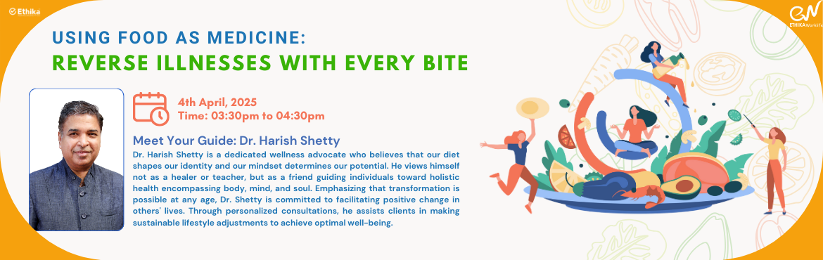 Book Online Tickets for  World Health Day Special Using Food as , . What if your next meal could be your best medicine? This World Health Day, join us for an eye-opening Friday Musings session and discover how the right foods can naturally heal, energize, and transform your health!
✅ Reverse illnesses with the powe