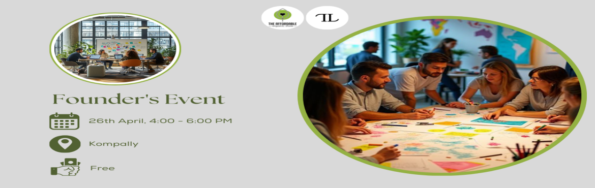 Book Online Tickets for Founders Meetup , Hyderabad.  Join us on Saturday to increase your network. Come join our Founders Network Event! It\'s a chance for startup leaders to meet chat and learn from each other. We know how busy you are running your business but networking is key to success. This eve