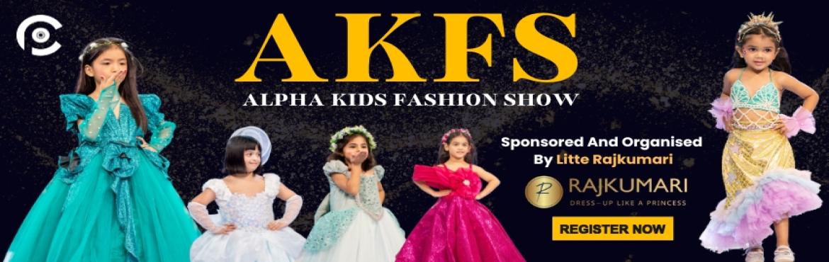 Book Online Tickets for ALFA KIDS FASHION SHOW, Greater No. Alpha Kids Fashion Show 2025 – The FIRST Kids\' Fashion Event in Noida! 🌟Get ready to witness confidence, style, and talent at Alpha Kids Fashion Show 2025, the most awaited kids\' fashion event of the year! Hosted at Crowne Plaza, Greater Noida