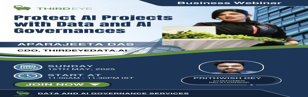 Book Online Tickets for Protect AI Projects with Data, AI Govern, . 
Making the Business Case for Responsible AI in a Cost-Conscious World

As enterprises are rapidly adopting AI to automate workflow and enhance operations, the demand for trustworthy and explainable AI systems has never been higher. But getting buy-i