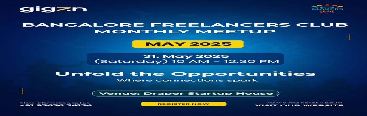 Book Online Tickets for CFC Bangalore Freelancers Monthly Meetup, Bengaluru. 
CFC is a community of Freelancers, Entrepreneurs, Self-employed and Remote Workers co-working independently. Some of us are new, while others may have years of experience to share. We’re a friendly, welcoming Tribe.
Whether you’re a developer, a