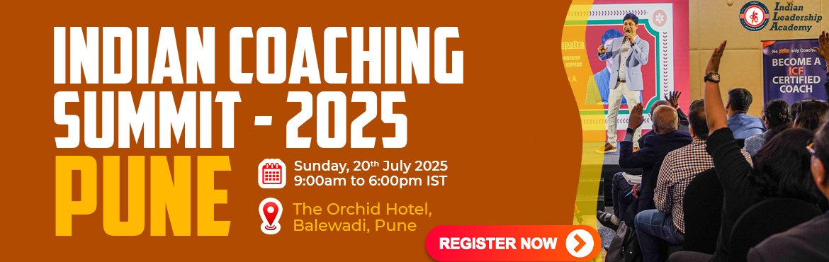Book Online Tickets for Indian Coaching Summit Pune, Pune. Ready to take your coaching journey to the next level? The Indian Coaching Summit 2025 is your opportunity to:
◾ Enhance Your Skills: Participate in hands-on workshops and learn from industry experts.◾ Expand Your Network: Connect with like-minde