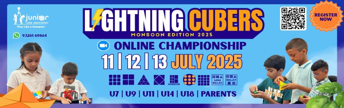 Book Online Tickets for Junior Cube Association Championship , .  
🧠 JCA Cubing Championship – Lightning Cubers 2025 ⚡
Join the Junior Cube Association’s exciting Rubik’s Cube championship for kids aged 5 to 15! Lightning Cubers 2025 offers a competitive yet fun platform to showcase your skills through