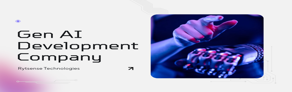 Book Online Tickets for AI Development at Rytsense Technologies:, . 

AI Development at Rytsense Technologies: Pioneering Intelligent Solutions
Introduction
At Rytsense Technologies, we don’t just adopt AI—we engineer it into the DNA of software development. In an era where 80% of enterprises leverage AI (Gartner