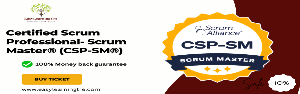 Book Online Tickets for CSP-SM: Certified Scrum Professional Scr, .  
We are coming up with Certified Scrum Professional Scrum Master (CSP-SM) Training and Certification on 24-25-26 October 2025 (06:00PM-11:30PM-IST) Weekend._______________________________________________________________CSP-SM : Certified Scrum Prof