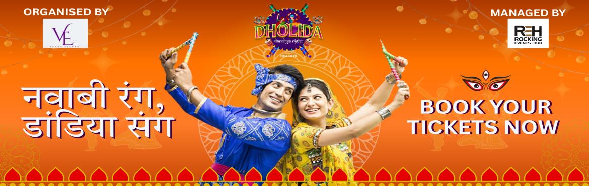 Book Online Tickets for Best Dholida Garba Event In Lucknow - Dh, Lucknow. 
DON’T MISS THE BIGGEST DANDIYA NIGHTS IN LUCKNOW – THIS NAVRATRI
Join the most colourful and fun-filled navratri dandiya event in Lucknow, where dance, music, and culture come together for two amazing nights.
Dholida Dandiya Nights 2025Presented