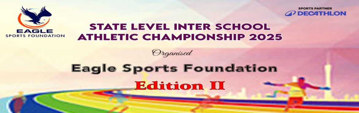 Book Online Tickets for State Level Inter School Athletic Champi, Chennai. 
State Level Inter School Athletic Championship 2025 - Edition II organised by Eagle Sports Foundation  on 1st Nov 2025 at Jawaharlal Nehru Stadium Ground B, Sponsored by BookNGo.live
Winners AwardAll participants winners get Medal & Certi