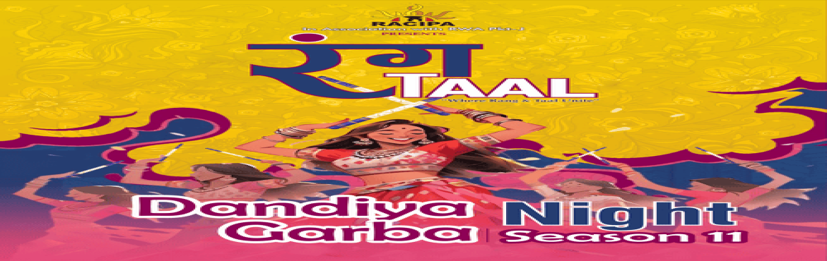 Book Online Tickets for Dandiya And Garba Night Season 11- , New Delhi. Racipa Presents Dandiya and Garba Night Season 11- Rang Taal.
After winning hearts of people over 10 years Racipa is back with loads of masti / music and thematic dandiya 2025 filled with
live Musicians
Electrfying DJ
Flea Market
Taditional Garba Dan
