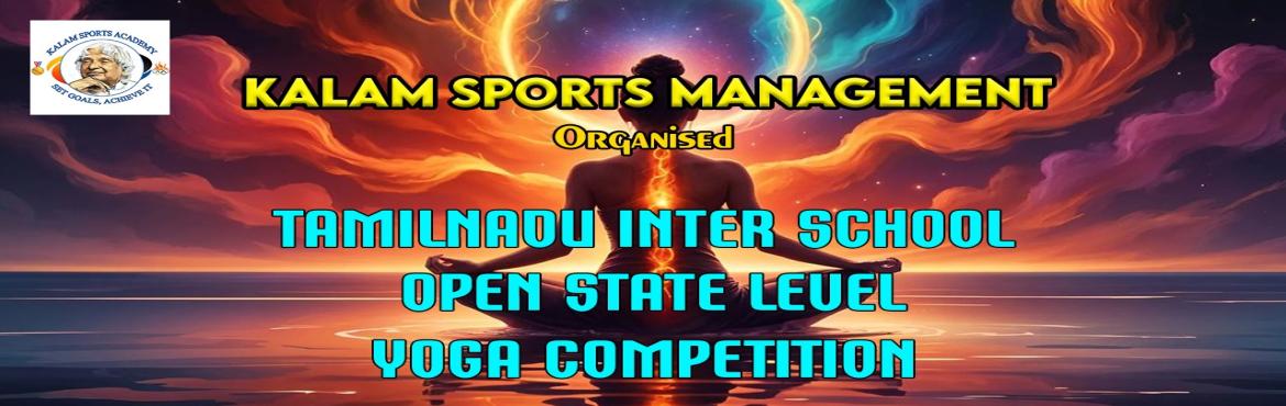 Book Online Tickets for Open State Level Grand Yoga Competition , Avadi. 
Open State Level Grand Yoga Competition Oct 2025 organised by Kalam Event Management on 12st Oct 2025 at ABS Global Smart School, Avadi Sponsored by BookNGo.live
Instructions LKG to 12th STD will be category and gender wise.Open Category is gen