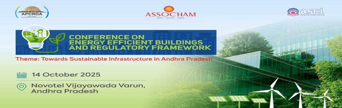 Book Online Tickets for Conference on Energy Efficient Buildings, Vijayawada. 


Overthe past decade, Andhra Pradesh has made significant strides in promotingenergy efficiency within the built environment, particularly through the institutionalization and implementation of the Energy Conservation Building Code (ECBC). The stat