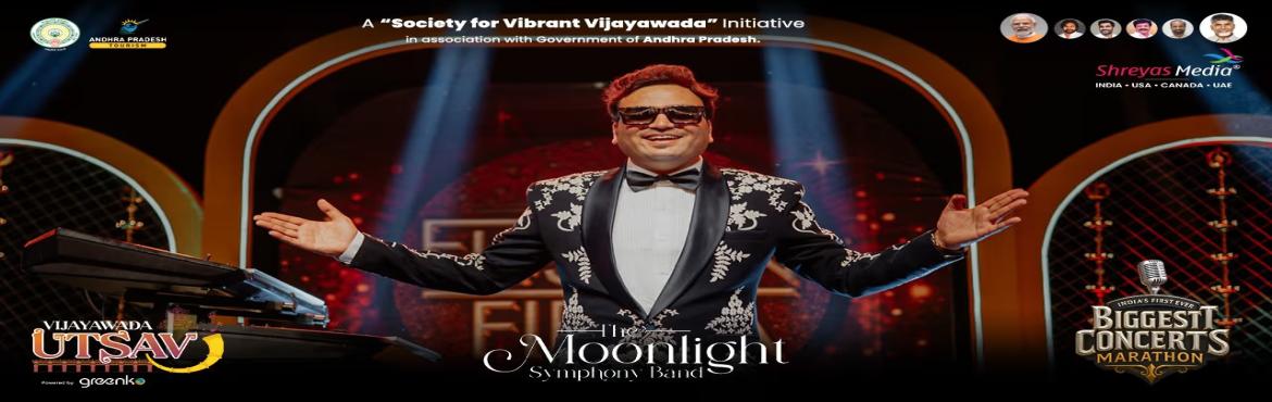 Book Online Tickets for The Moonlight Symphony Live - Vijayawada, Vijayawada.  Step into a night of musical elegance and harmony with The Moonlight Symphony, a mesmerizing orchestral experience under the starlit sky at Punnami Ghat. As part of Vijayawada Utsav – The World’s Biggest Festive Carnival | One City One Cel