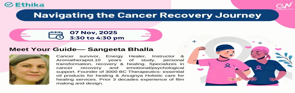 Book Online Tickets for Friday Musings Navigating the Cancer Rec, .  🌿 Friday Musings | Special Healing Edition 🌸Navigating the Cancer Recovery Journey🗓️ 7th Nov, 2025 (Friday)🕞 3:30 PM – 4:30 PM📍 Live on Zoom💗 Reclaim your strength, rebuild your energy, and rediscover purpose.Because recovery 