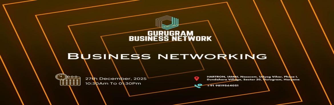 Book Online Tickets for Gurugram BUSINESS NETWORK | BUSINESS NET, Bengaluru. 
Gurugram BUSINESS NETWORK | BUSINESS NETWORKING
Gurugram BUSINESS NETWORK | BUSINESS NETWORKING

Gurugram Business Network the ultimate meetup for professionals seeking to connect exchange sales opportunities expand their business networks and engag