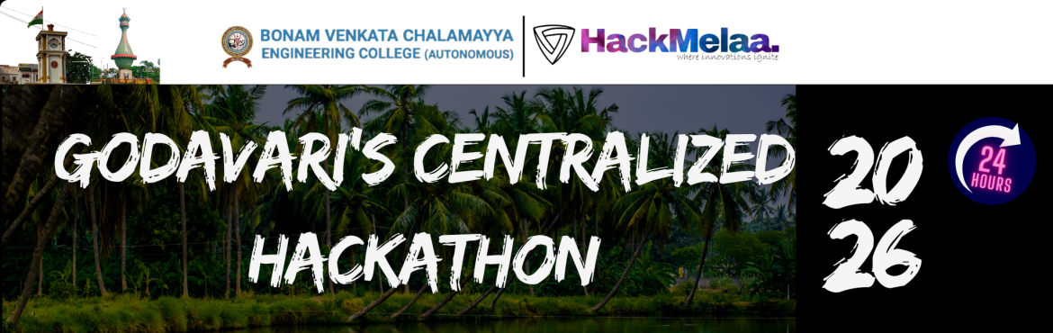 Book Online Tickets for HackMelaa 2026 - Centralized hackathon K, Odalarevu. 🚀 About the Event
HackMelaa 2026 is a 24-hour National-Level Hackathon designed to bring together innovators, coders, developers, thinkers, and creators from different colleges to build powerful solutions within a single sleepless, energy-packed n