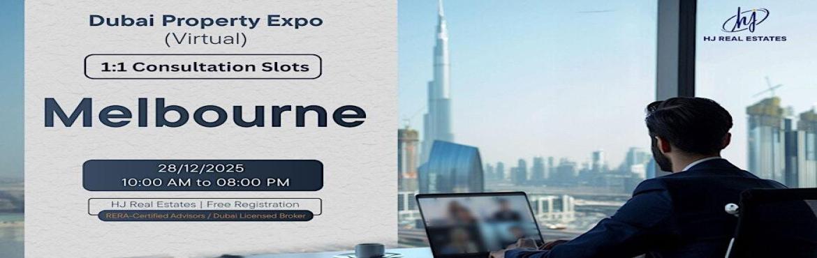 Book Online Tickets for Virtual Dubai Property Expo for Melbourn, . 

Join our Virtual Dubai Property Expo for Melbourne Investors. Explore tax-free income & Golden Visa options—register to book your spot!



Why Attend the Virtual Dubai Property Expo for Melbourne Investors?

Exclusive for Melbourne residents
