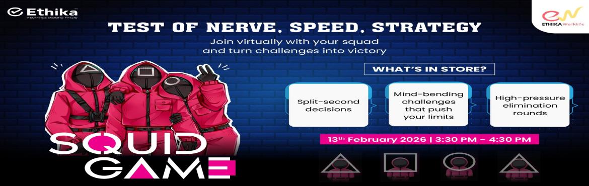 Book Online Tickets for FRIDAY MUSINGS  FUN ENGAGEMENT SESSION  , .  
🟥🟩 FRIDAY MUSINGS | FUN ENGAGEMENT SESSION 🟩🟥
🎮 SQUID GAME: THE ULTIMATE LEVEL-UPPlay smart. Think fast. Handle the pressure.
Ready to test your instincts and decision-making skills in a thrilling, high-energy experience?This sessio
