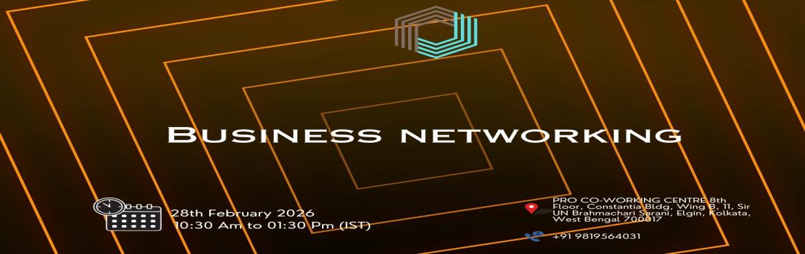 Book Online Tickets for Business Networking kolkata 2026, Kolkata. 
Business Networking kolkata 2026

Business Networking kolkata 2026

kolkata Business Network the ultimate meetup for professionals seeking to connect exchange sales opportunities expand their business networks and engage in insightful discussions o