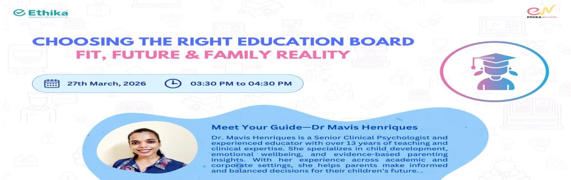 Book Online Tickets for Friday Musings is back Choosing the Righ, . Which school board is right for your child? 🎓
It\'s one of the most asked — and most stressful — decisions parents face today.
CBSE. ICSE. IB. IGCSE. State Boards. Each has its strengths. But the best board isn\'t the most popular one. It\'s t