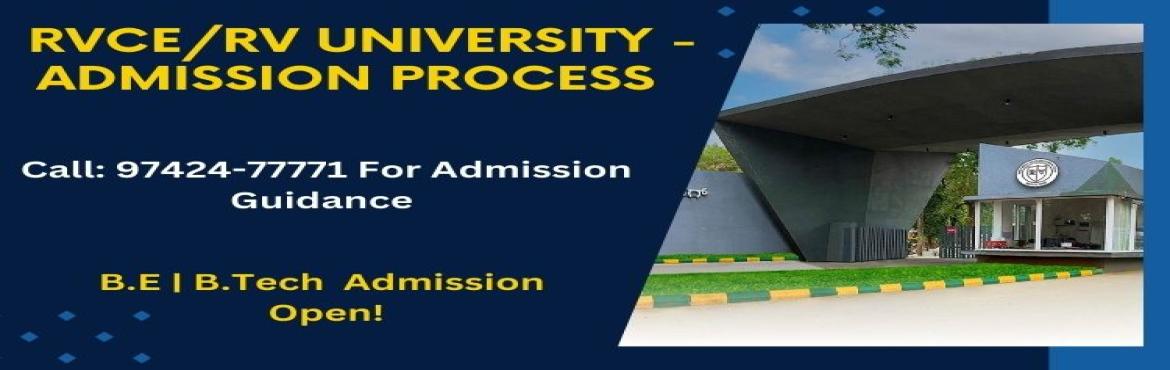 Book Online Tickets for  98867-33338  RV College of Engineering , Bengaluru.  
RV College of Engineering Bangalore Admission, RV College of Engineering Bangalore Admission 2026, RV College of Engineering Admission through Management/NRI quota,  RV College of Engineering Bangalore Admission procedure, Admission in RV College