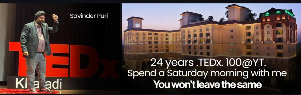 Book Online Tickets for Savinder Puri 100K YouTube Community Sum, Pune. About The Event
==========
Savinder Puri — DevOps & SRE leader, TEDx speaker, 24 years in tech across 6 countries, 50+ global conferences, and a YouTube channel crossing 100,000 subscribers.
This isn\'t a meetup. This is a half-day career inten