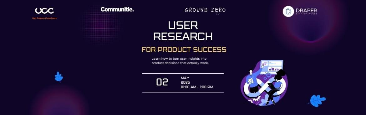Book Online Tickets for From Insight to Impact: User Research fo, Hyderabad. This is a PAID event
Most startups don’t fail because of bad ideas. They fail because they don’t fully understand their users.
This hands-on workshop, led by Shipra Bhutada, will help you bridge that gap. Learn how to integrate user research into
