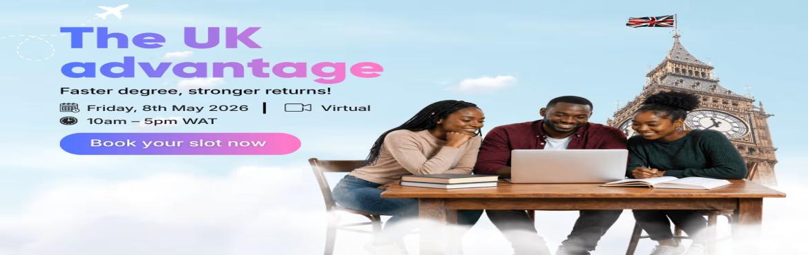 Book Online Tickets for UK Admissions Day 2026 | Virtual Univers, . 
Take the first step toward your global career. The UK Admissions Day is a premier virtual event designed for students across Africa aiming for the 2026 intake. Connect directly with representatives from over 25 top-tier UK universities, including th