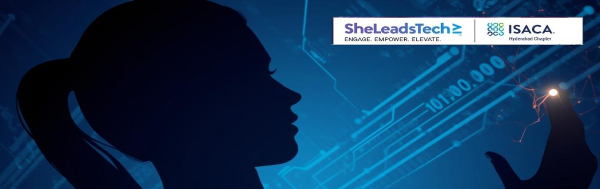 Book Online Tickets for SHELEADSTECH EVENT - 2026 ISACA Hyderaba, Hyderabad. 
Welcome to ISACA Hyderabad Chapter Sheleadstech Event 2026
30th May 2026 | 9 AM - 4 PM @ Deccan Serai, Hitech City, Hyderabad



Terms & Conditions.

This ticket is non-transferable.
One ticket is for one individual only. 
All registrations are