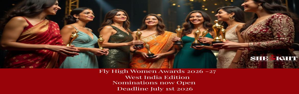 Book Online Tickets for FlyHigh Women Awards 2026-27  - West Ind, Hyderabad. 
Nominate yourself, your team, or an organisation for the FlyHigh Women Awards 2026-27 , India’s premier recognition platform for women entrepreneurs, leaders, and gender equity champions.
The nomination fee includes:


Processing & jury evalu