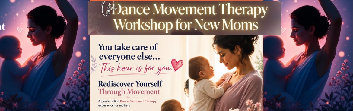 Book Online Tickets for New Moms Movement Workshop, .  When was the last time you moved… just for yourself? 
Motherhood is beautiful.
But between routines, responsibilities, sleepless nights, and caring for everyone else… many mothers slowly disconnect from their own body, emotions, joy, and ident