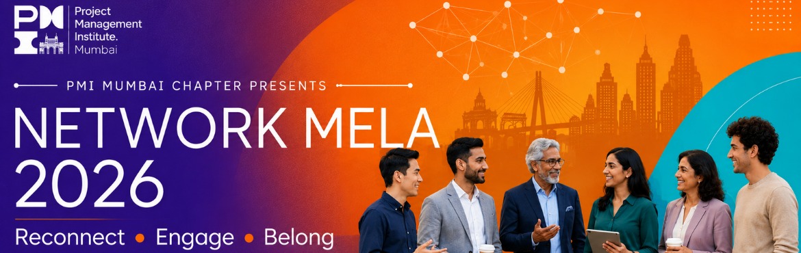 Book Online Tickets for PMI Mumbai Chapter - Network Mela 2026, Mumbai. 
Network Mela is an exclusive and vibrant event thoughtfully curated by the PMI Mumbai Chapter for the benefit of its esteemed members. Designed as a platform to foster meaningful connections, the event offers members a unique opportunity to gain dee
