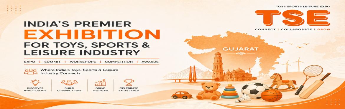 Book Online Tickets for Toys Sports Leisure Industry Expo 2027 A, Ahmedabad. 
The Toys, Sports & Leisure Industry Expo is a premier business platform dedicated to bringing together manufacturers, distributors, retailers, importers, exporters, innovators, and industry professionals from across the toys, sports, fitness, re