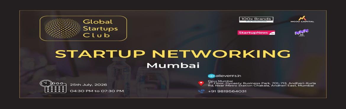 GLOBAL STARTUPS CLUB l NETWORKING MUMBAI 2026