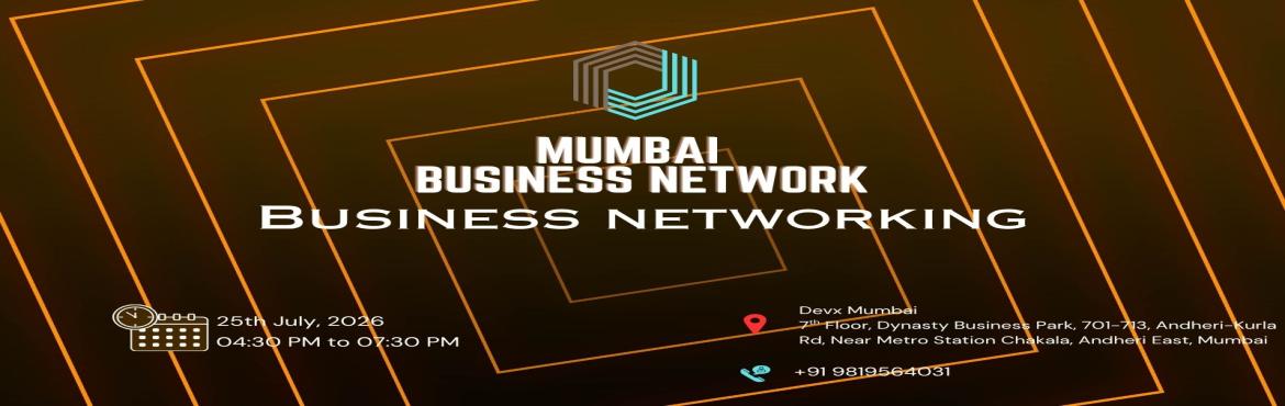 MUMBAI BUSINESS NETWORK | NETWORKING 2026